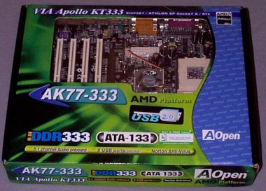 AOpen AK77-333 – KT333 ploča