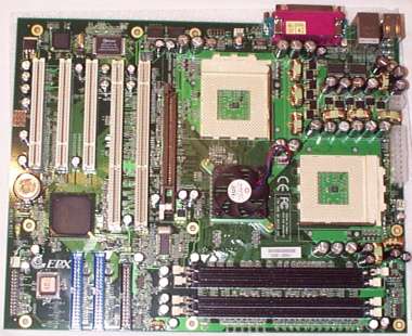 EPoX M762A, AthlonMP 2000+ i Infineon PC2100 ECC memorija