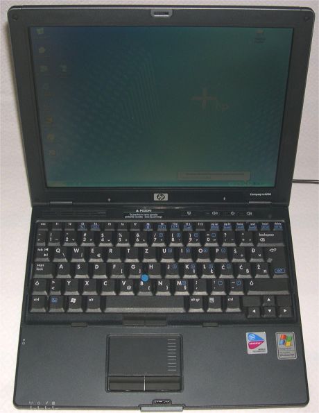 HP nc4200 – stvar za reklamu Duracell baterija