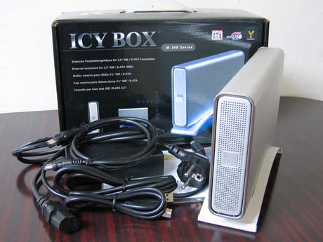 Raidsonic Icy Box IB-360UE-BL