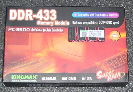 Kingmax SuperRAM DDR433