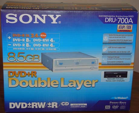 SONY DRU-700A Dual Layer