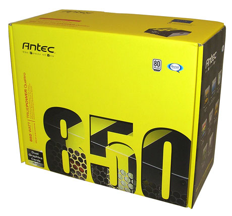 Antec TruePower Quattro 850 – električna osa