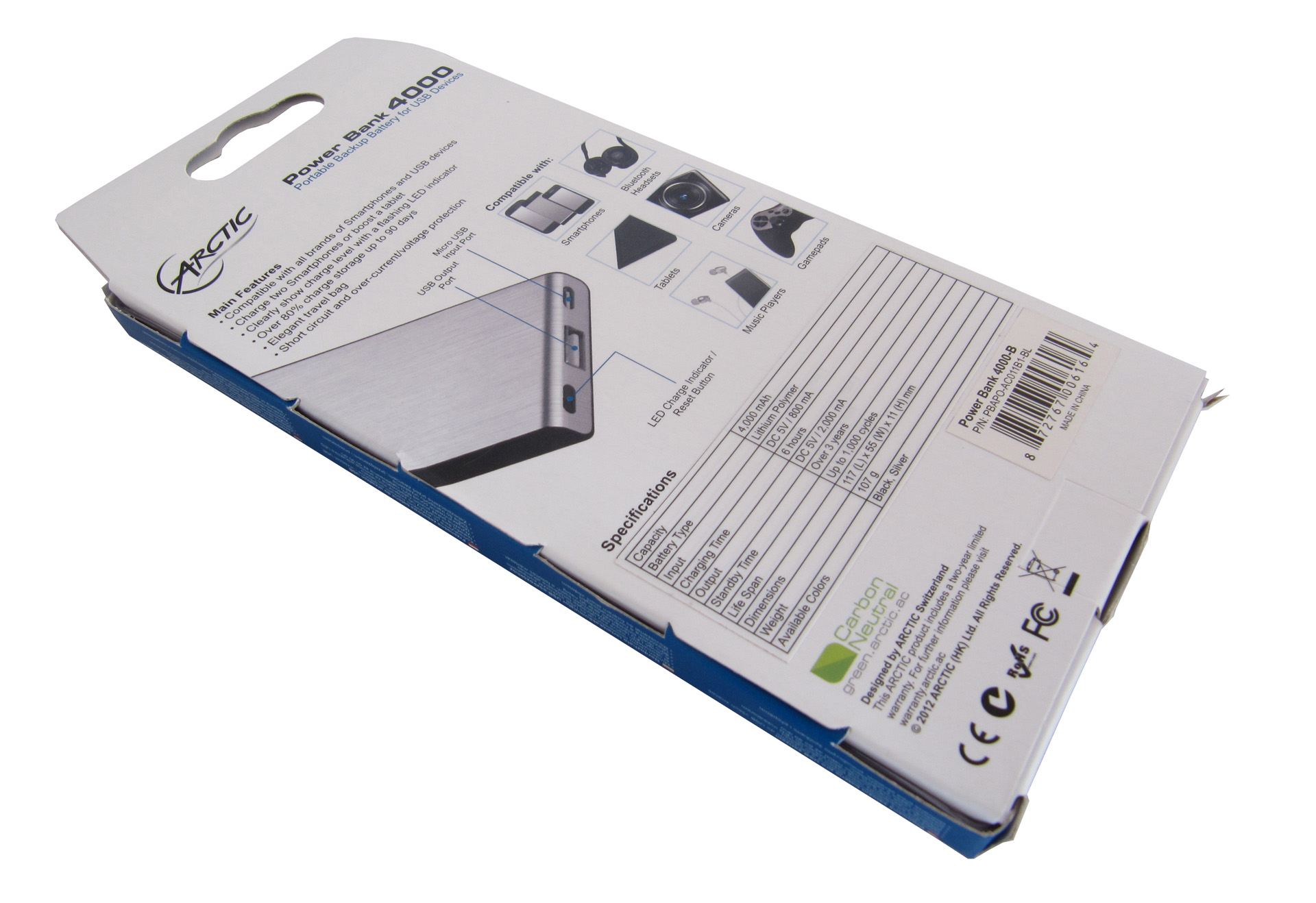 Arctic Power Bank 4000 – spasonosna energija