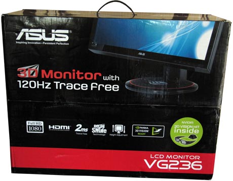 ASUS VG236H – 120Hz monitor sa 3D naočalama