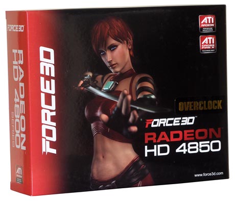 Force3D Radeon HD4850 Overclocked