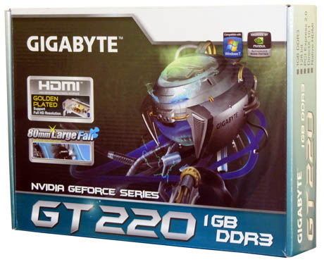 Gigabyte GT220 1GB Overclocked