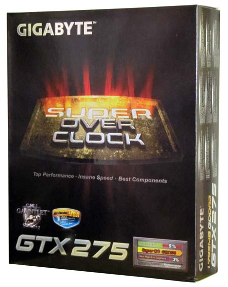 Gigabyte GeForce GTX275 Super Overclock