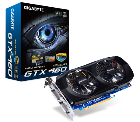 Gigabyte GTX460 OC 1GB – napokon dobra GeForceica