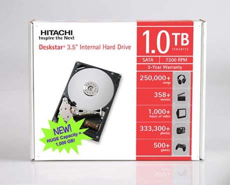 Hitachi Deskstar 7K1000 1TB – divovski