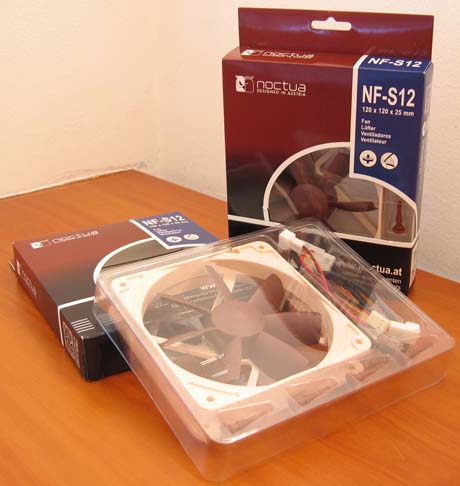Noctua NF-S12-800 i NF-S12-1200 ventilatori