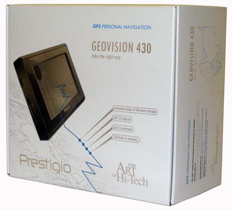 Prestigio Geovision 430 & Canyon MPV4AG