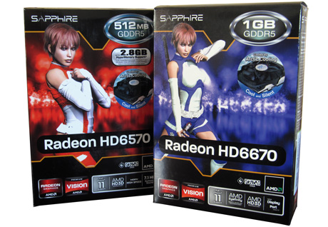 Sapphire HD6670 i 6570 – za igrače na budžetu