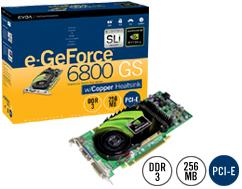 EVGA e-GeForce 6800GS CO