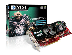 MSI 9800GT serija