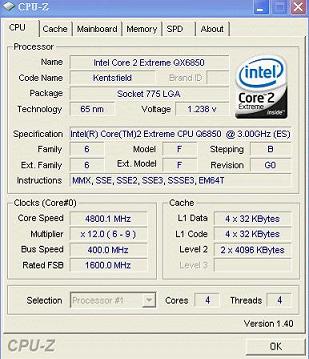 Intel QX6850