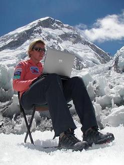 HP Elitebook i Hrvatska ženska ekspedicija “Everest 2009″