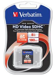 Verbatim HD Video SDHC