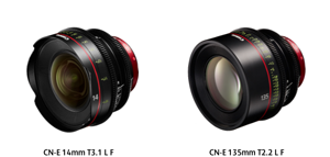 Nove Canon EF Cinema leće