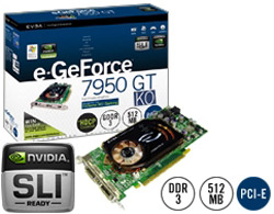 EVGA e-GeForce 7950GT KO SC