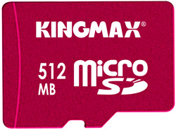 Kingmax 512MB microSD