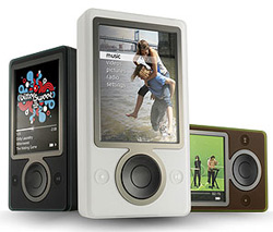 Microsoft Zune player