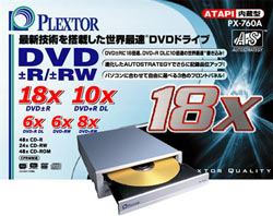 Plextor PX-760A DVD