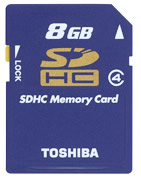 Toshiba SDHC 8GB