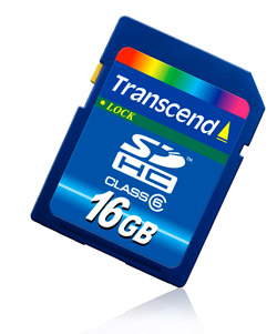 Transcend SDHC 16 GB