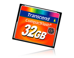 Transcend 32GB CF card
