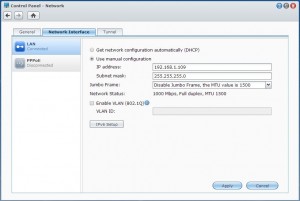 Synology 214 CP Network