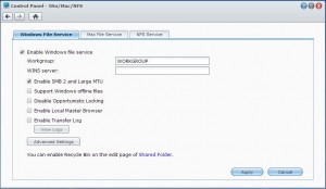 Synology 214 WFS MTU