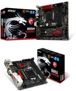 MSI B85I Gaming i B85M Gaming