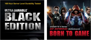 GIGABYTE predstavio nove G1. Gaming i Black Edition web stranice