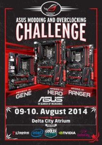 ASUS overclocking and modding challenge u Beogradu