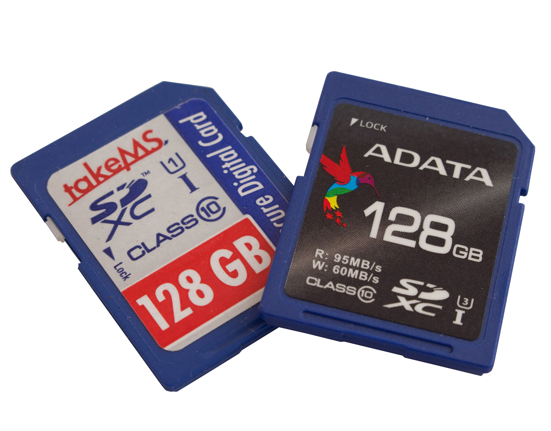 ADATA & TakeMS 128GB SDXC Class 10 test