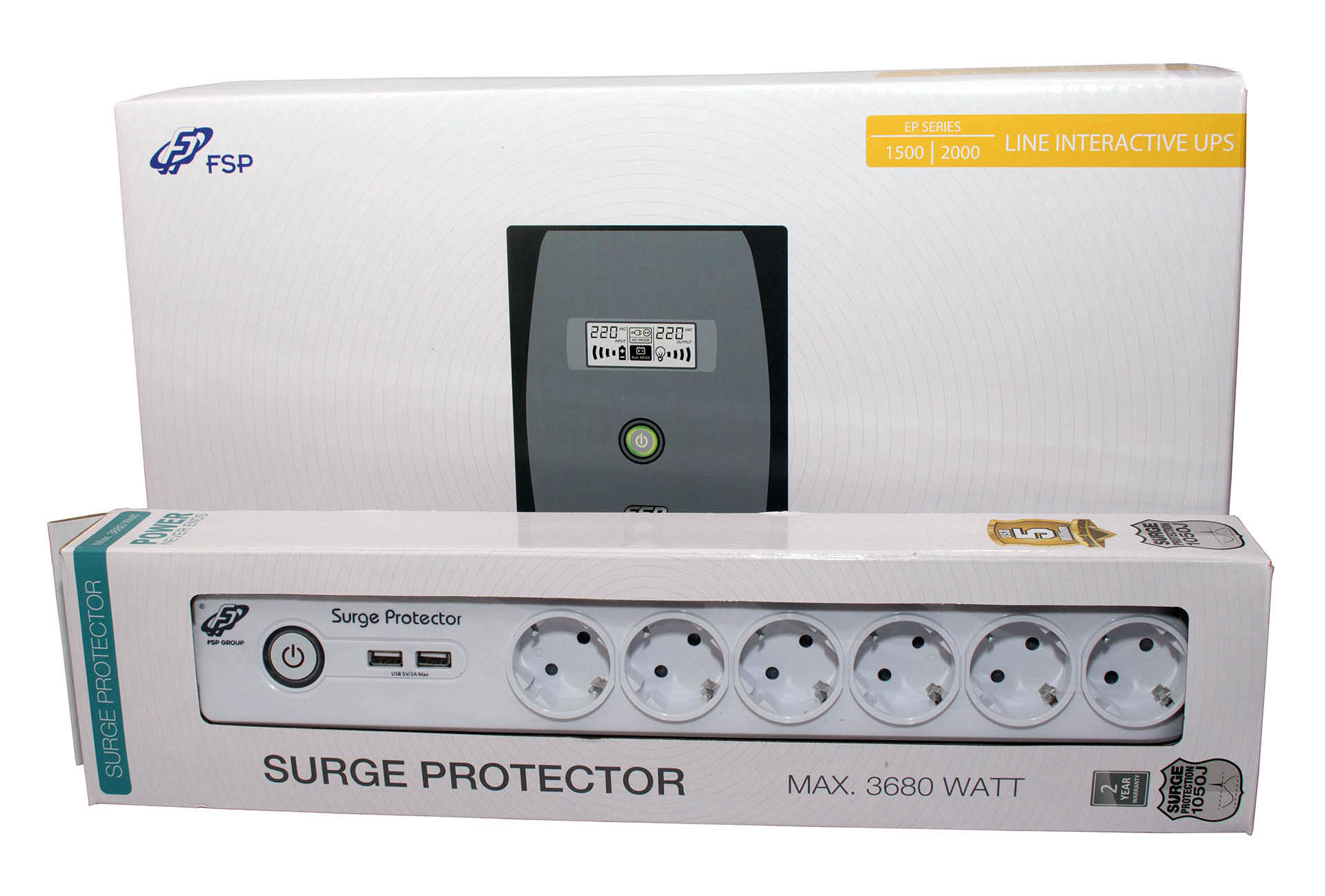 FSP Line Interactive EP 1500 & Surge Protector test