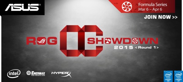 ASUS ROG najavljuje OC Showdown 2015 Formula