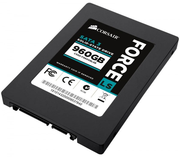 Corsair dodao 960 i 480GB modele u LS seriju SSD-a