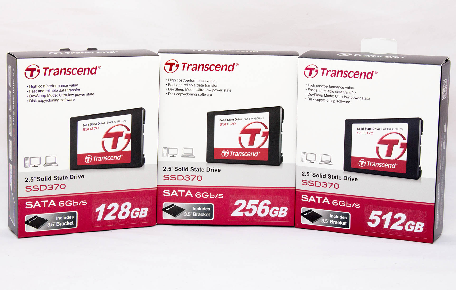 Samsung SSD 850 EVO & Transcend SSD 370 test