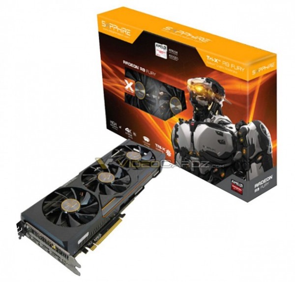 Sapphire Radeon R9 Fury Tri-X slike