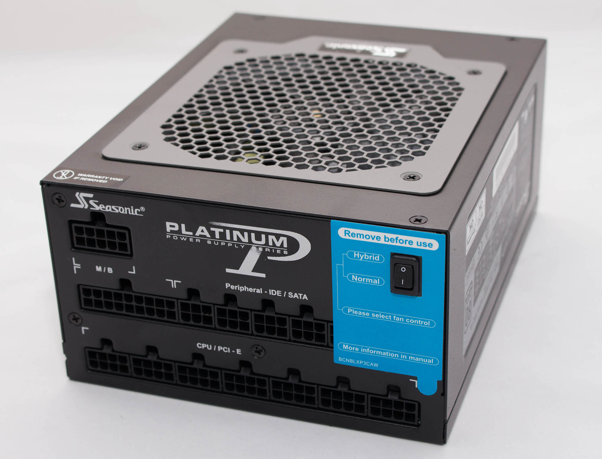 Seasonic Platinum 1200W test