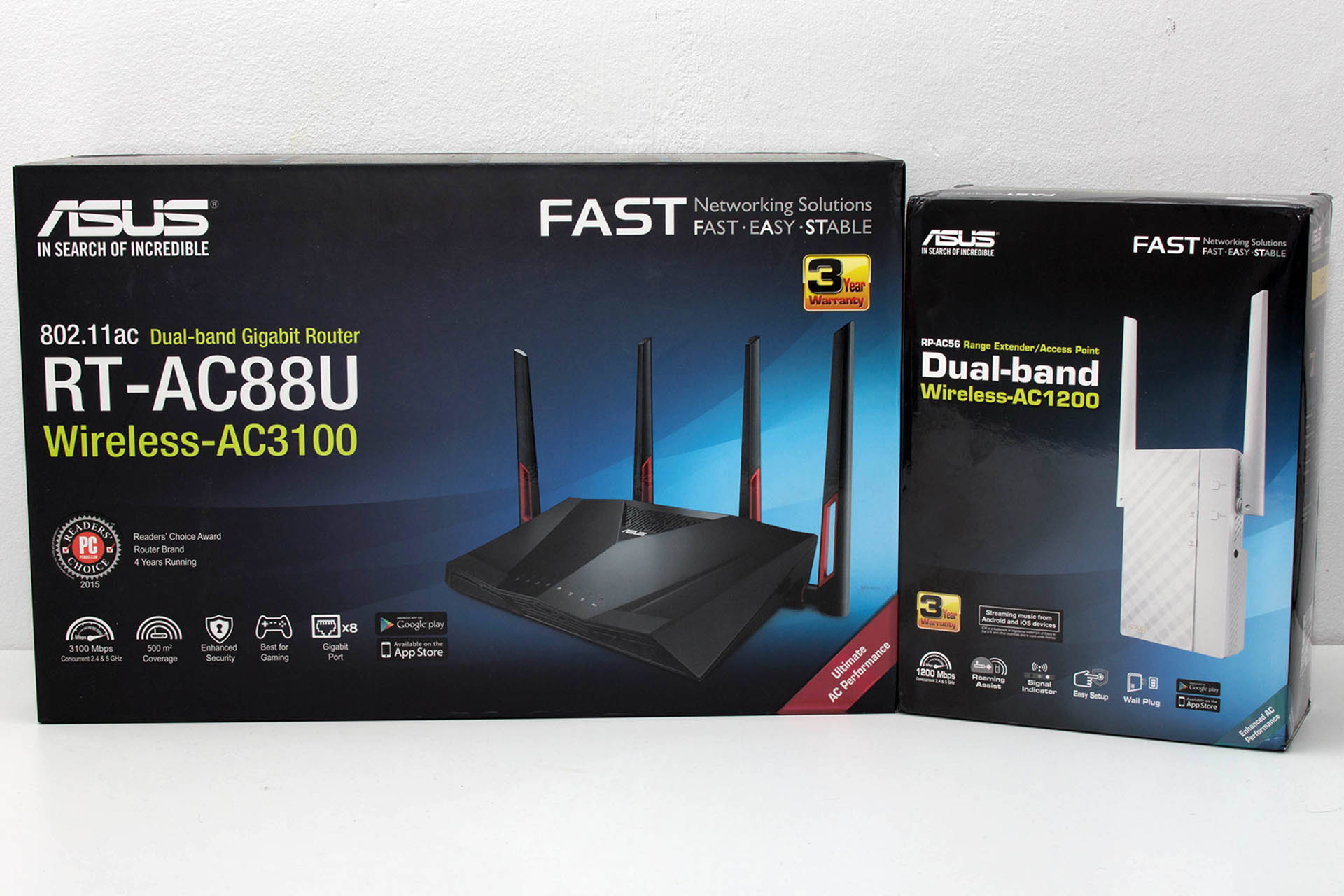 Prvi pogled – ASUS RT-AC88U & RP-AC56