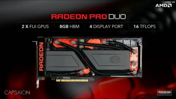 AMD predstavio Radeon Pro Duo karticu