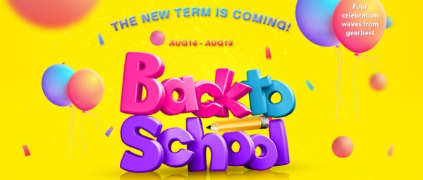 Gearbest Back to School promocija