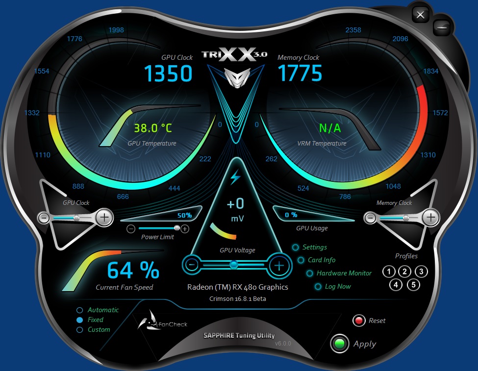 PC Ekspert - Hardware EZine - Sapphire Radeon RX480 Nitro+ 4GB test