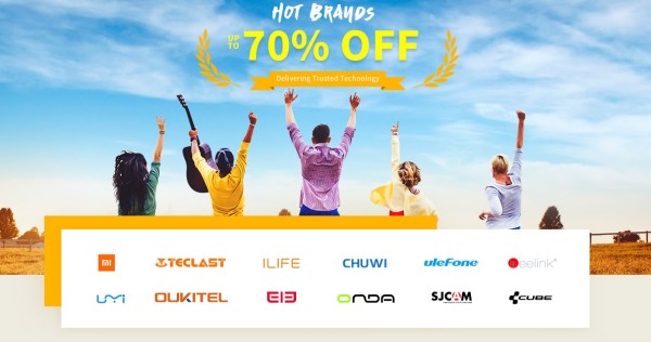 Gearbest Anniversary Brands promocija