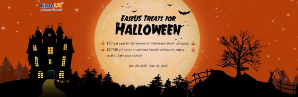 EaseUS Halloween kampanja