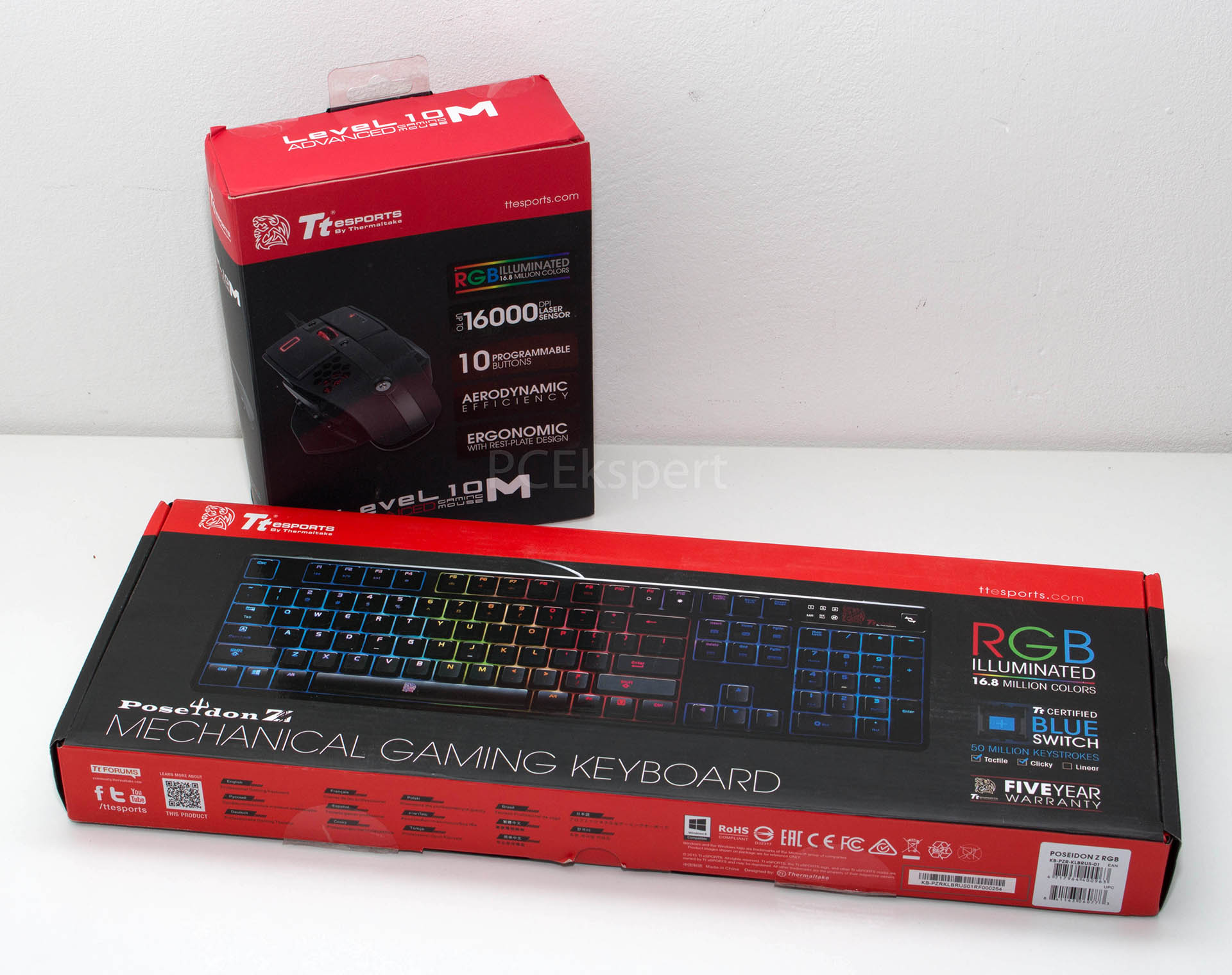 Tt eSports Poseidon Z RGB & Level 10M Advanced – brzi test