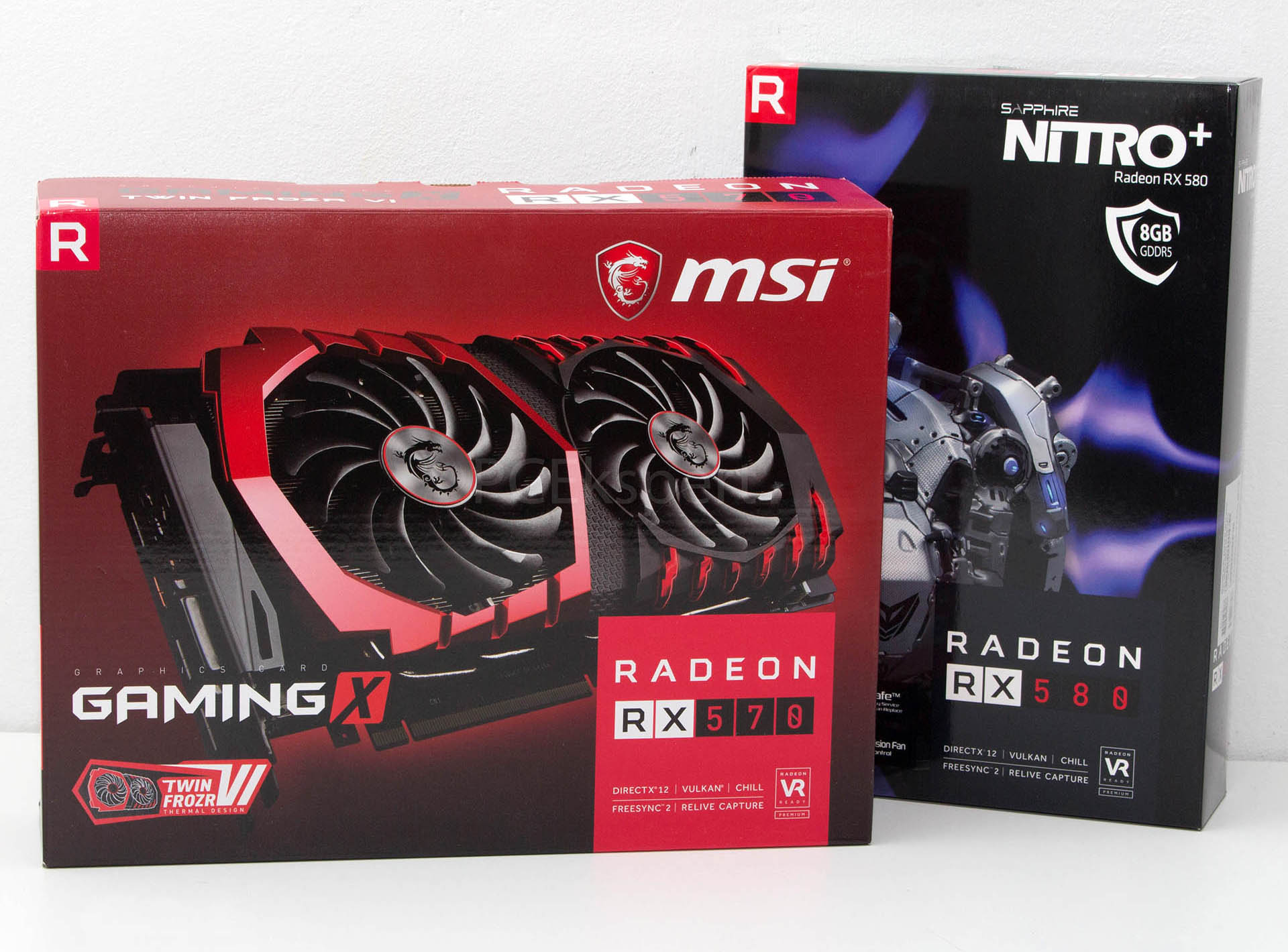 MSI Radeon RX570 Gaming X 4GB & Sapphire Nitro+ RX580 8GB recenzija